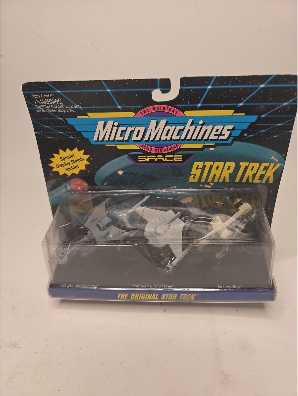 Micro Machines Star Trek The Original Series Klingon Battlecruiser Romulan Bird…